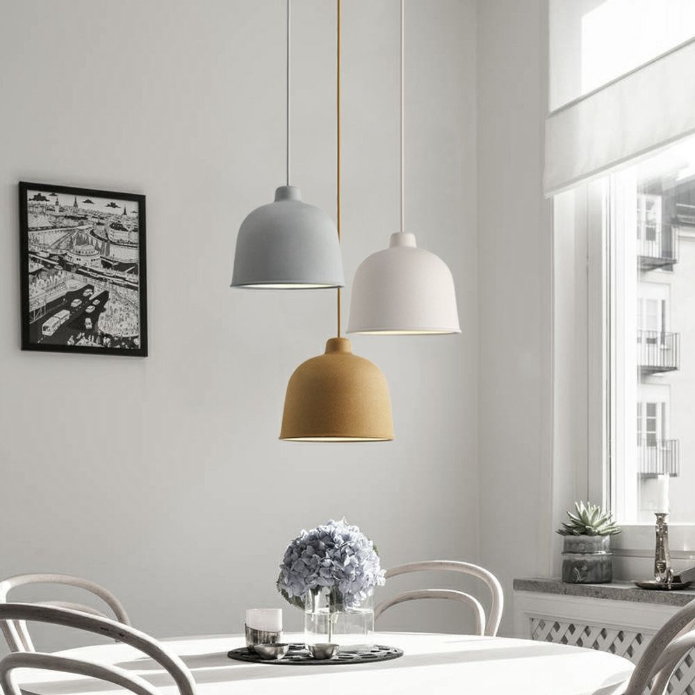 Люстра Grain Pendant Lamp Gray By Imperiumloft