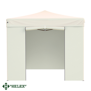 Тент-шатер Helex 3х3м полиэстер бежевый