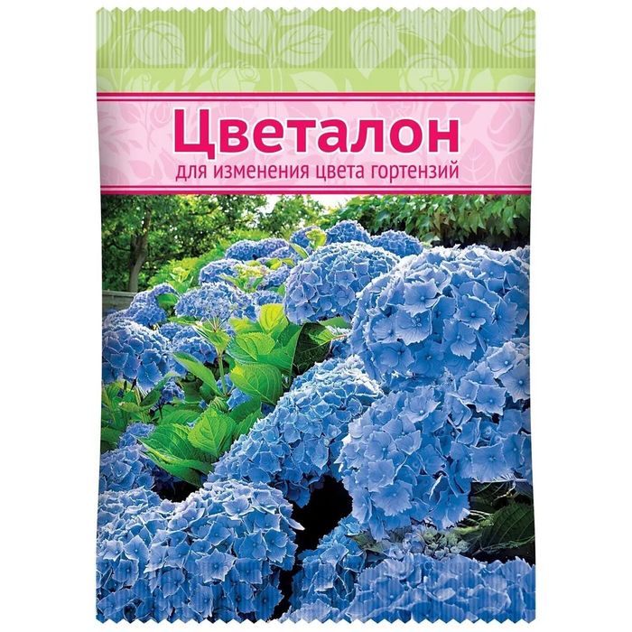 Удобрение минеральное &quot;Цветалон&quot;, для изменения цвета гортензий, 100 г