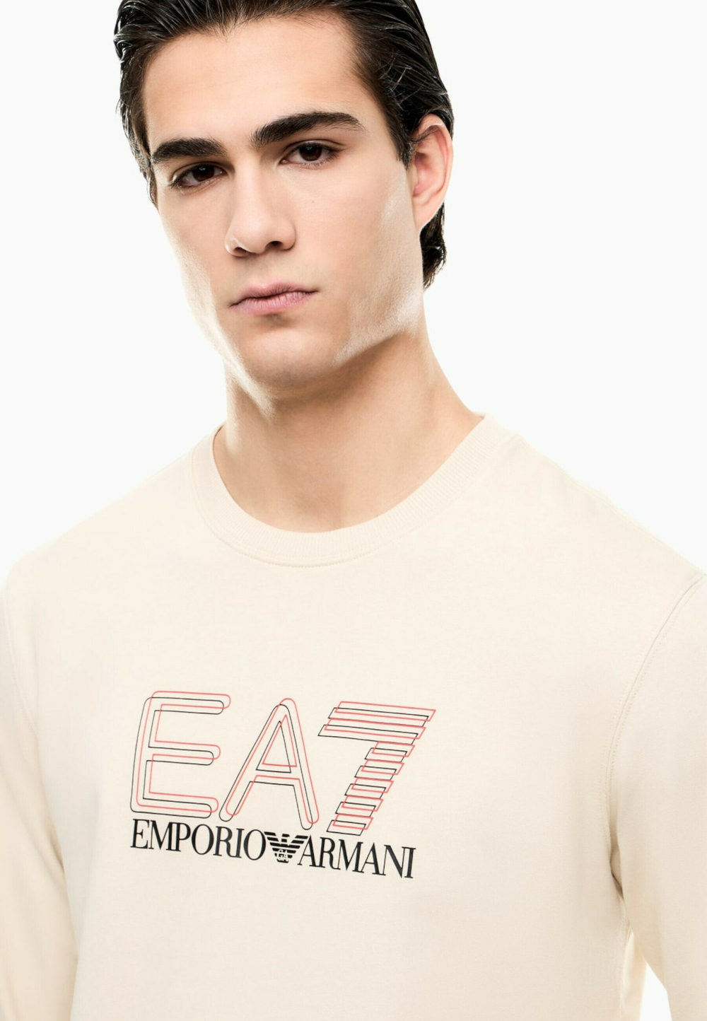 EA7 Emporio Armani Толстовка - Бежевый
