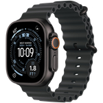 Apple Watch Ultra 3 GPS + Cellular 49mm Black Titanium Case with Black Ocean Band,Model A3281