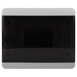 Корпус пластиковый навесной ЭРА COMFORT ЩРН-П-6 IP41 прозрачная крышка белый | Корпуса пластиковые модульные