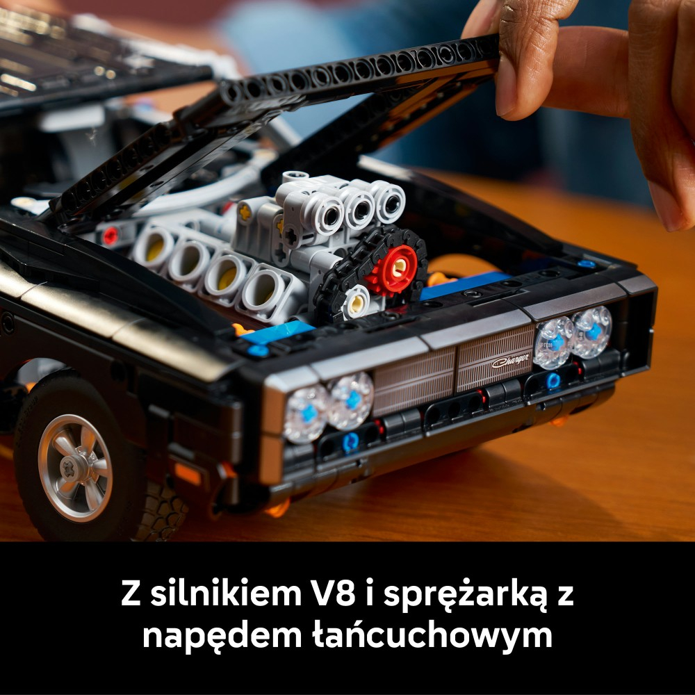 Конструктор LEGO Technic Dodge Charger R 42231/T Форсаж — фото 5