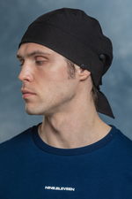 Медицинская шапочка с фиксаторами мужская