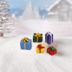 Комплект фигурок "Подарки"