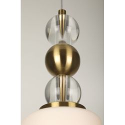 Светильник подвесной (подвес) Rivoli Antonella 3181-201 1 х Е27 40 Вт модерн | Rivoli