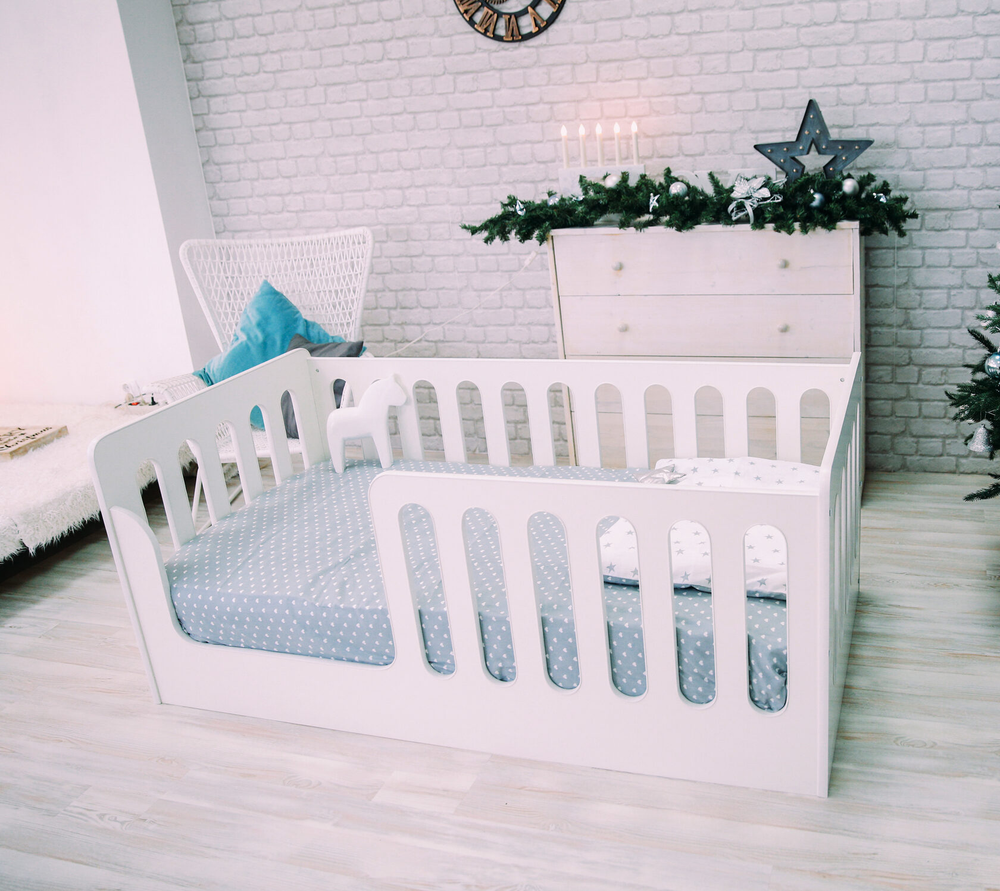 Кровать Укороченная белый (ладе) 800*1600