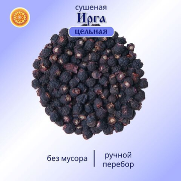 Ирга ягода сушеная. без сахара