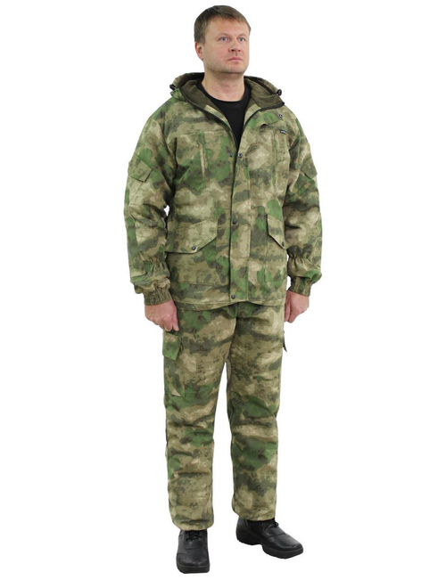 Костюм Горка-Demi тк.Грета рип-стоп цв.Мох зелёный