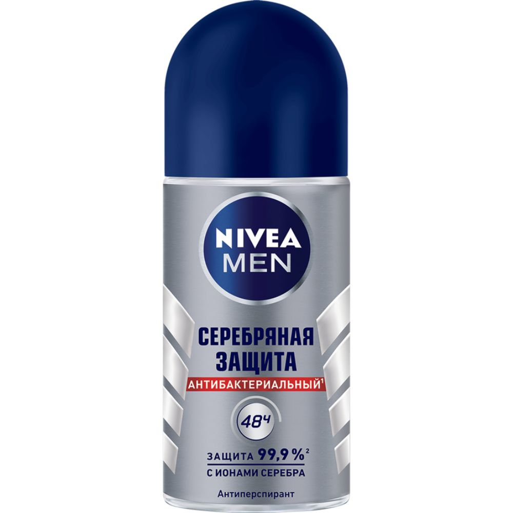 Дезодорант-антиперспирант Nivea Men Серебряная защита 50 мл