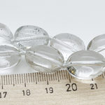 Бусины Горный хрусталь фриформ, размер около 16-17 мм, цена за 12-13 шт (1/2 нити)