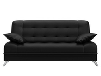 Диван-книжка Анна ЭКОКОЖА Черный