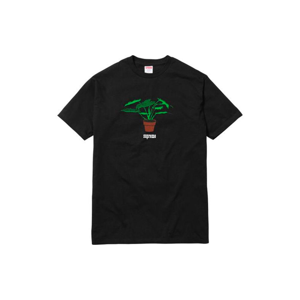 Supreme FW17 Plant Tee Pale Black T