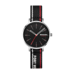 Dickies Wrist Watch Quartz Movement Rubber Band Strap White Dial Women"s Watch