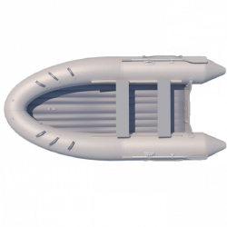 Надувная ПВХ-лодка BADGER Air Line 420, Серый