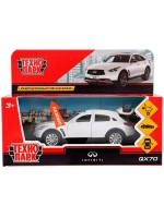 Машинка детская металлическая Infiniti QX70 звук, свет 12 см