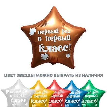 Шар "Первый раз в 1 класс"