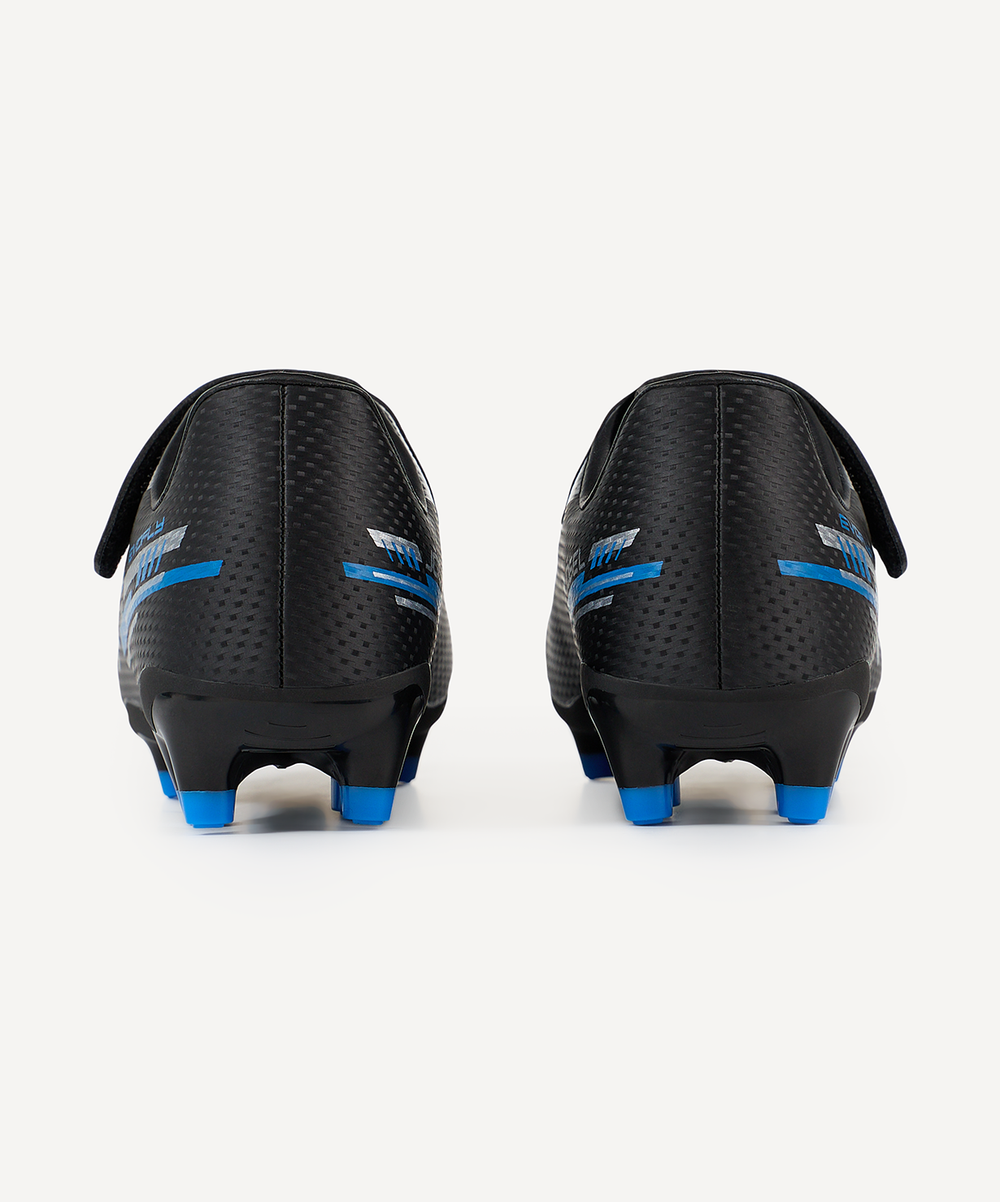 Бутсы футбольные Evofly FG Talant Black/blue, детский