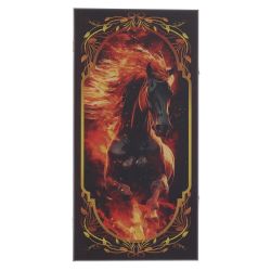 GAEM Игра настольная 2 в 1 ( шашки, нарды) "Огненная лошадь", L60 W30 H4 см