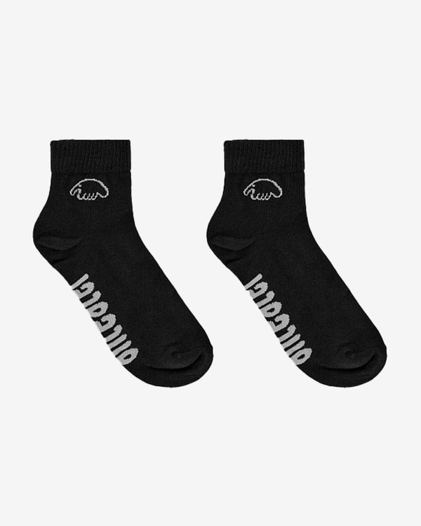 Носки Low Socks Logo Черные - фото 1