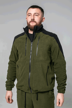 Флисовый костюм мужской комби