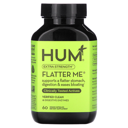 HUM Nutrition, Flatter Me, 60 веганских капсул