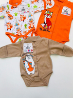 Боди дл.рукав "Индейцы"  (Карапуззики) (Размер: 80)