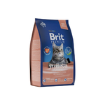 Сухой корм для стерилизованных кошек BRIT PREMIUM с лососем и курицей "Cat Sterilised Salmon&Chicken", 0.8кг