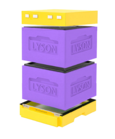 Улей 12 рамочный ППС 2 корпусной (Лысонь Вологда) комплект