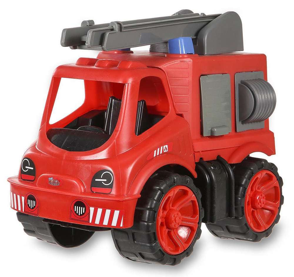 Пластмассовая игрушечная машина Toy Bibib "Большой Пожарный" (29*19*26 см),