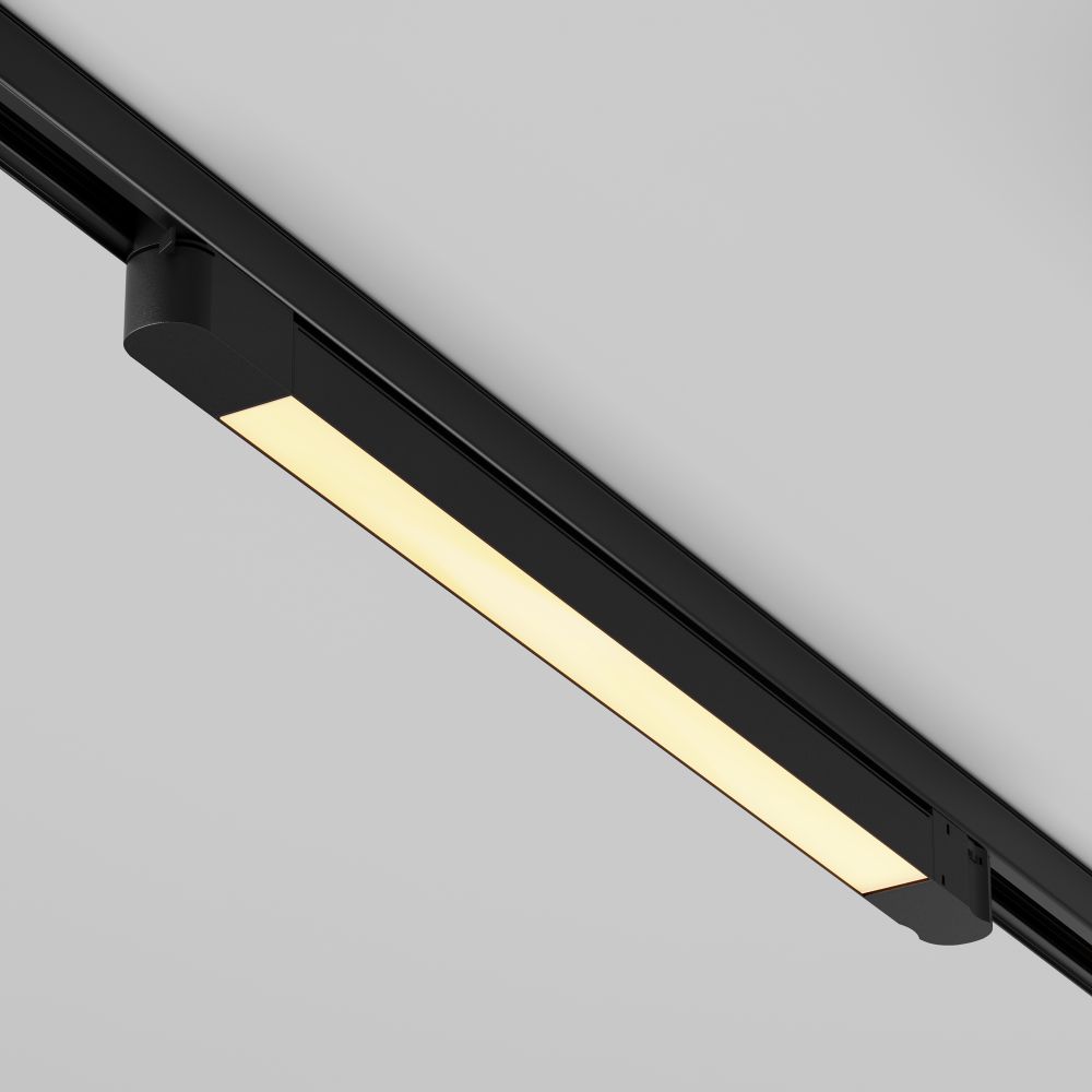 Трековый трехфазный светодиодный светильник Maytoni Trinity Basis TR196-3-20W2.7K-B