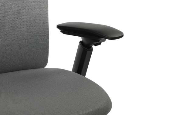 Кресло Gemini EGE-002A Черный пластик/Серый