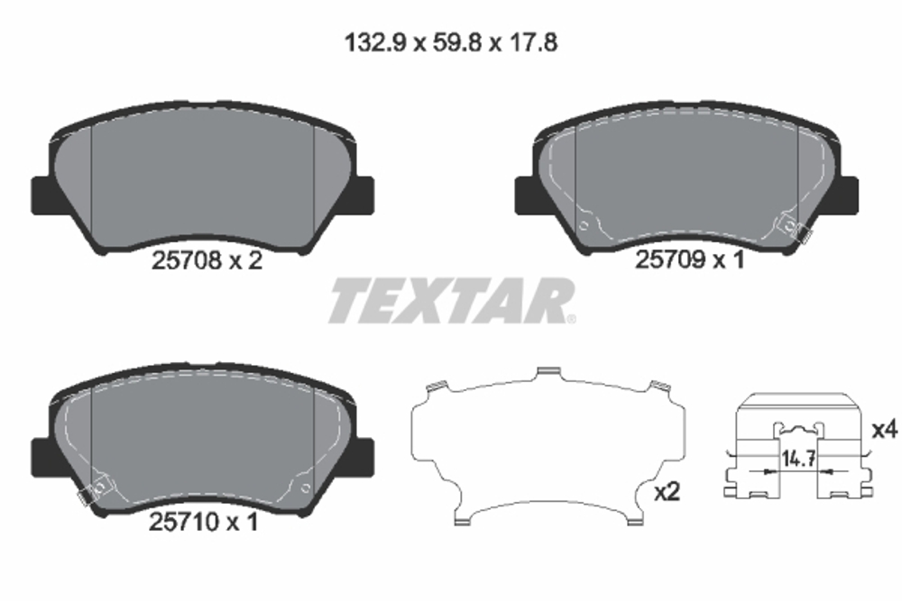 TEXTAR - 2570801