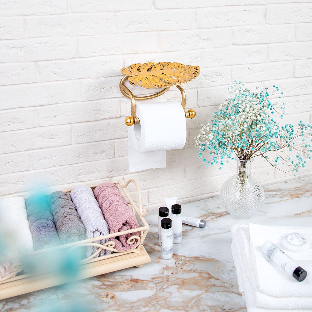 Держатель для туалетной бумаги Monstera Deliciosa (Монстера) Амбер