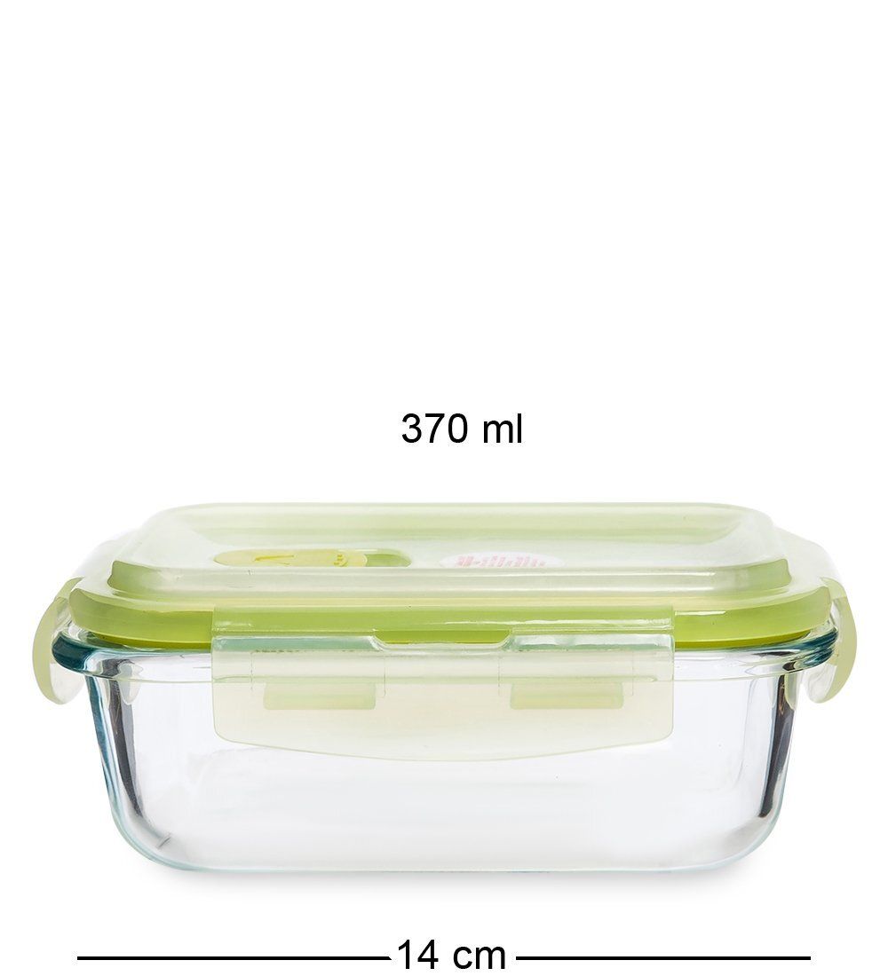 GAEM Home HM-01/05 Контейнер прямоугольный стеклянный 370 мл