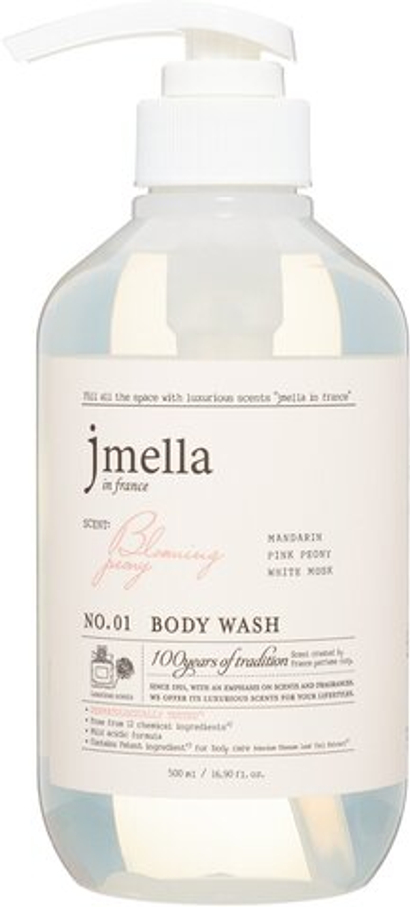 Jmella In France Body Wash Blooming Peony парфюмированный гель для душа