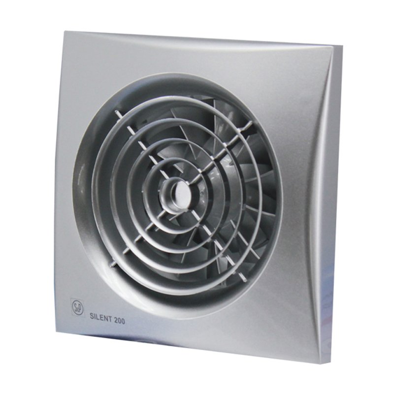 Накладной вентилятор Soler Palau SILENT-200 CHZ SILVER
