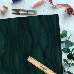 Ткань шифон зелёные слои в темноте