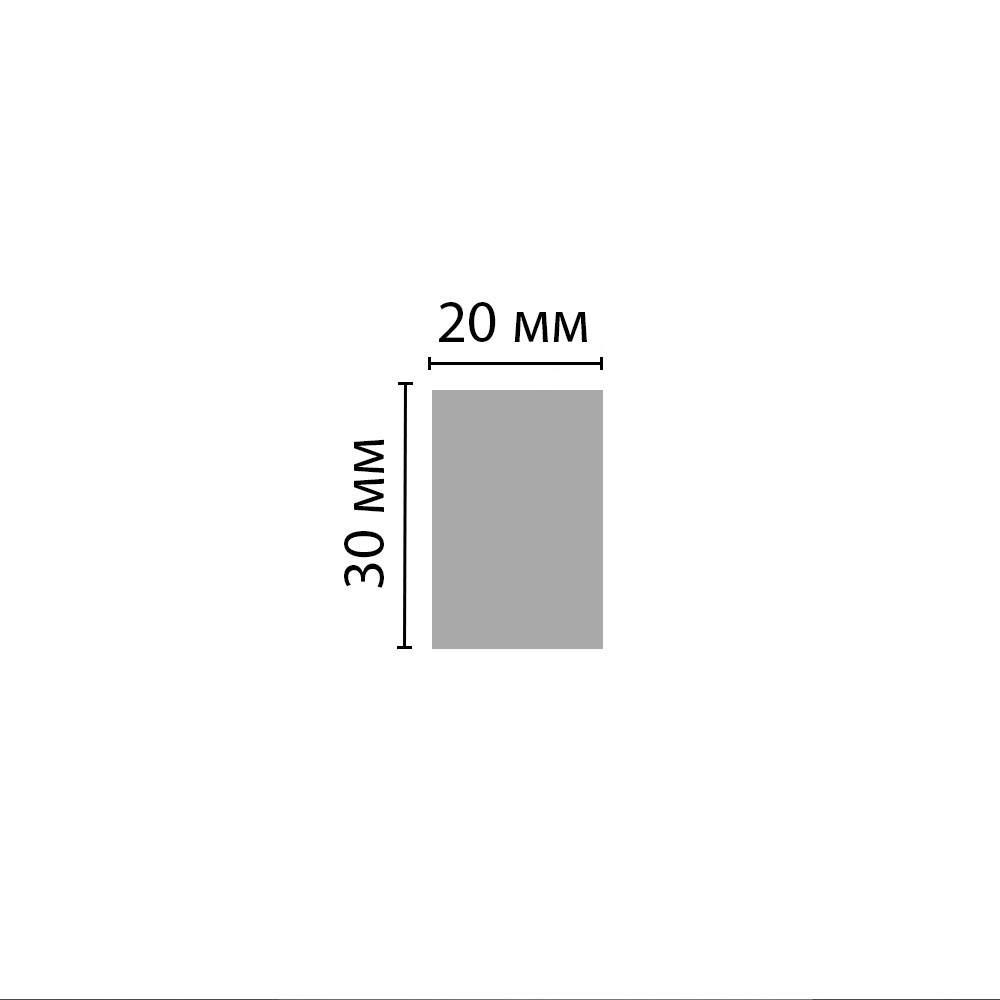 Молдинг Decomaster ECO LINE D048-112G 20х10х2900 мм дерево