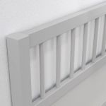 Каркас кровати - SMYGA IKEA/  смыга ИКЕА,  97х208 см, светло-серый