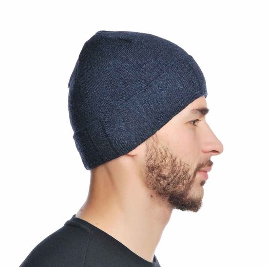 Шапка двойная (синий)