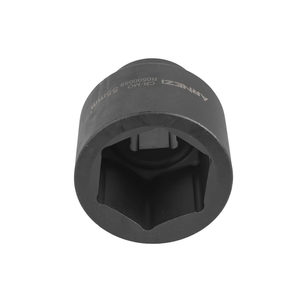 Головка ударная 1"DR 6-гр. 55 мм Cr-Mo, на холдере ARNEZI R0500055