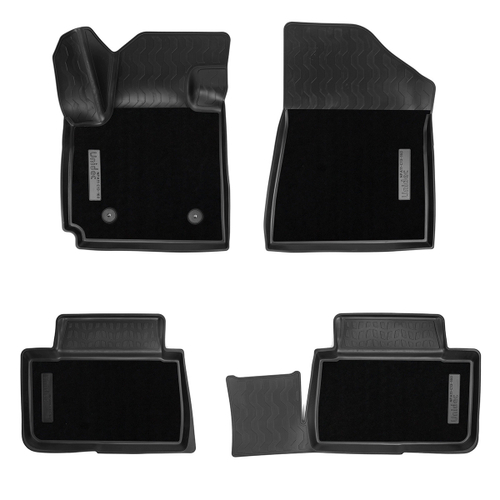 Ковры в салон Norplast для Changan CS55 I 2017-2023, Черный, арт.NPA11-C13-160-CM