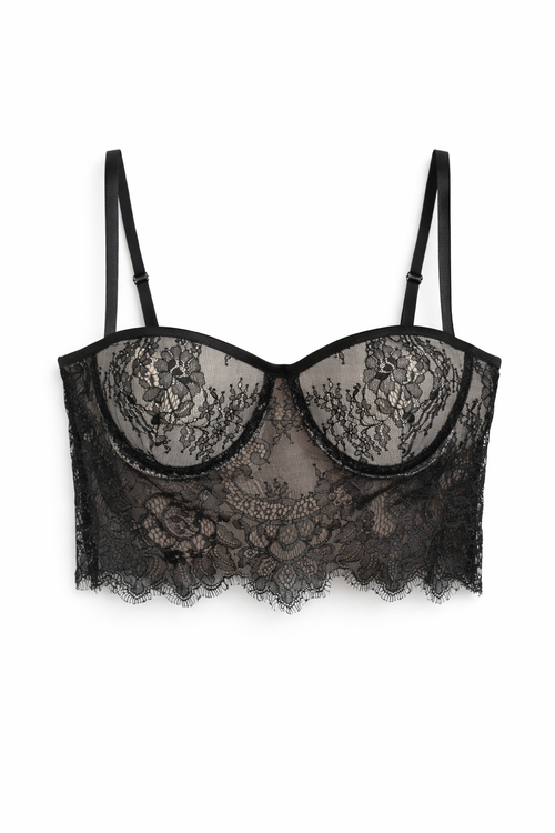 Топ с кружевом