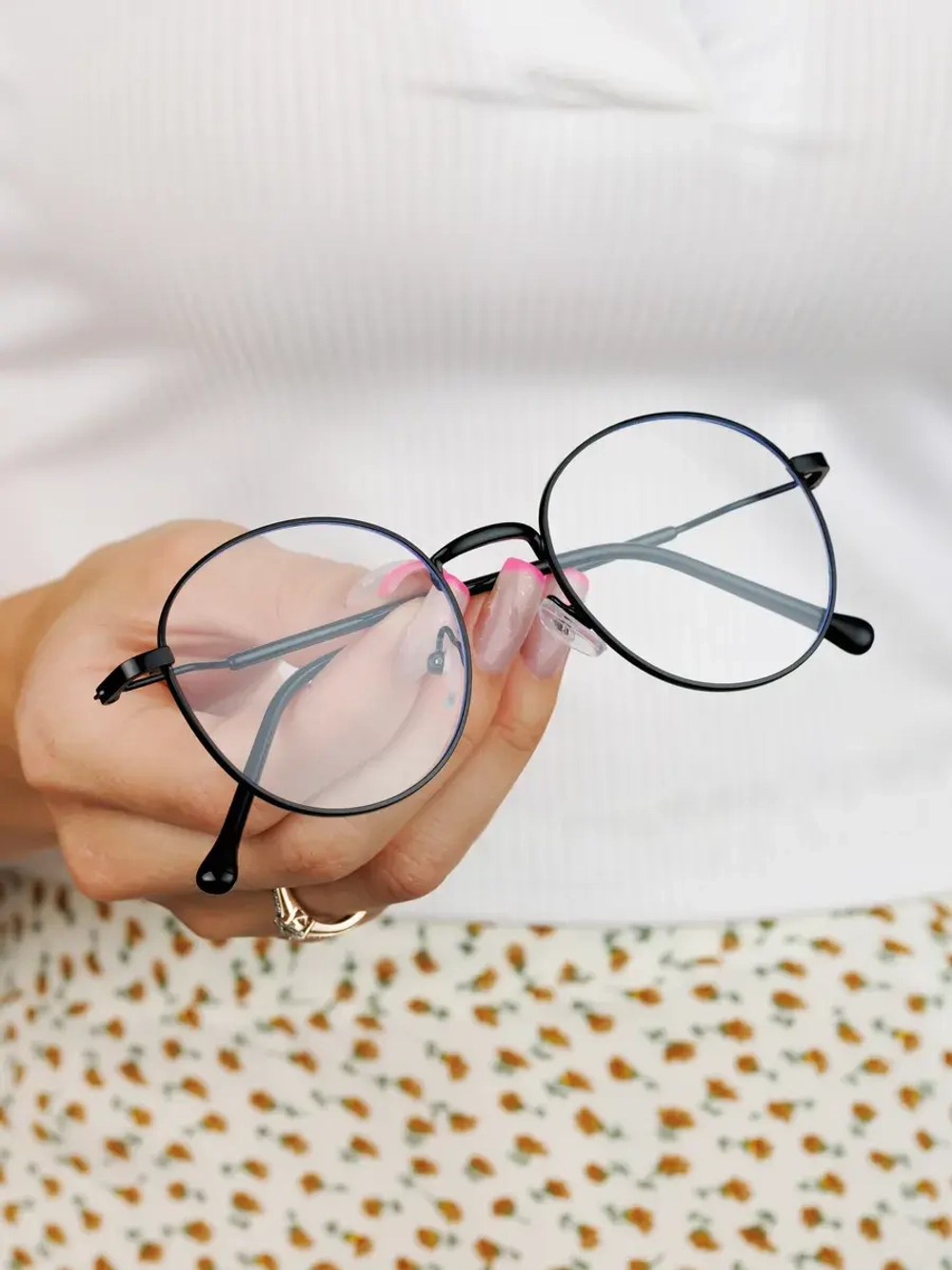 Очки для компьютера имиджевые защитные прозрачные нулевки