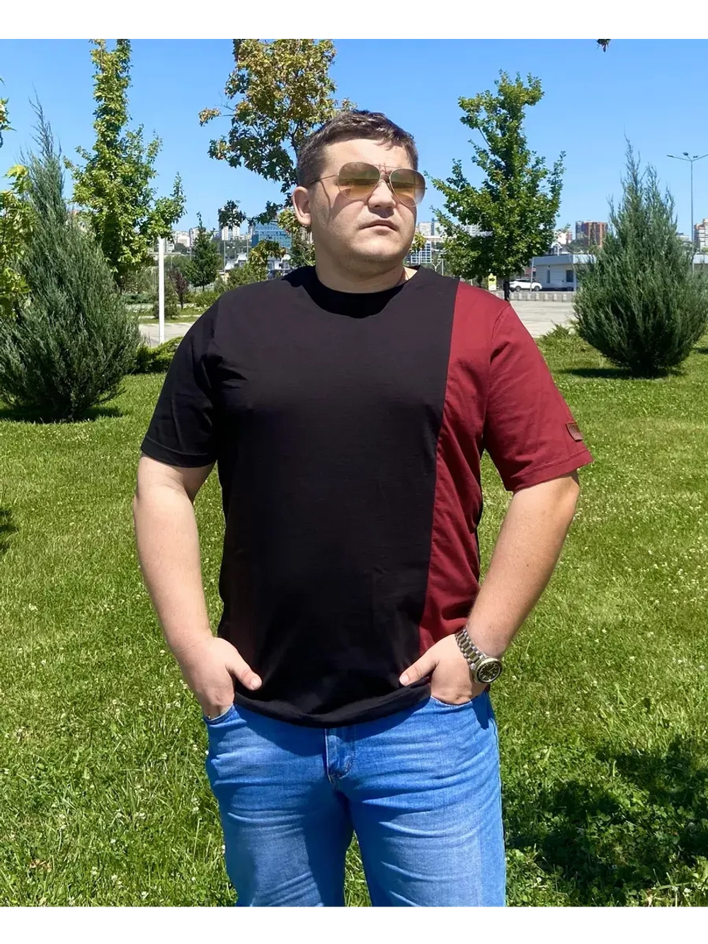 Футболка больших размеров