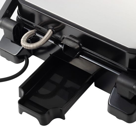 Гриль электрический контактный Kamille KM 6727 с антипригарным покрытием