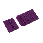 Застежка на крючки и петли (2 ряда), СЛИВА