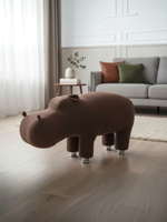 Пуф. Мягкий бегемот-Красавчик. Ручная уникальная эксклюзивная работа пуф в единственном экземпляре