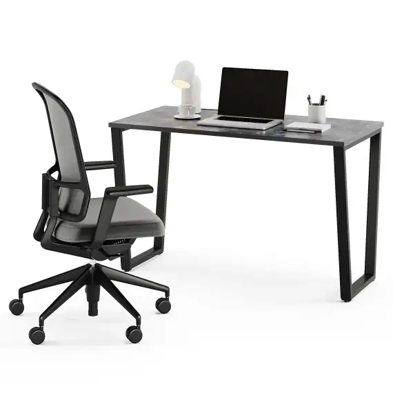 Стол на трапециевидном металлокаркасе Атмосфера AZ-11